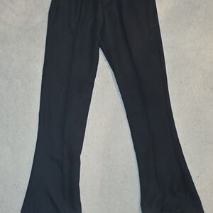 Kids Black Flared Pants